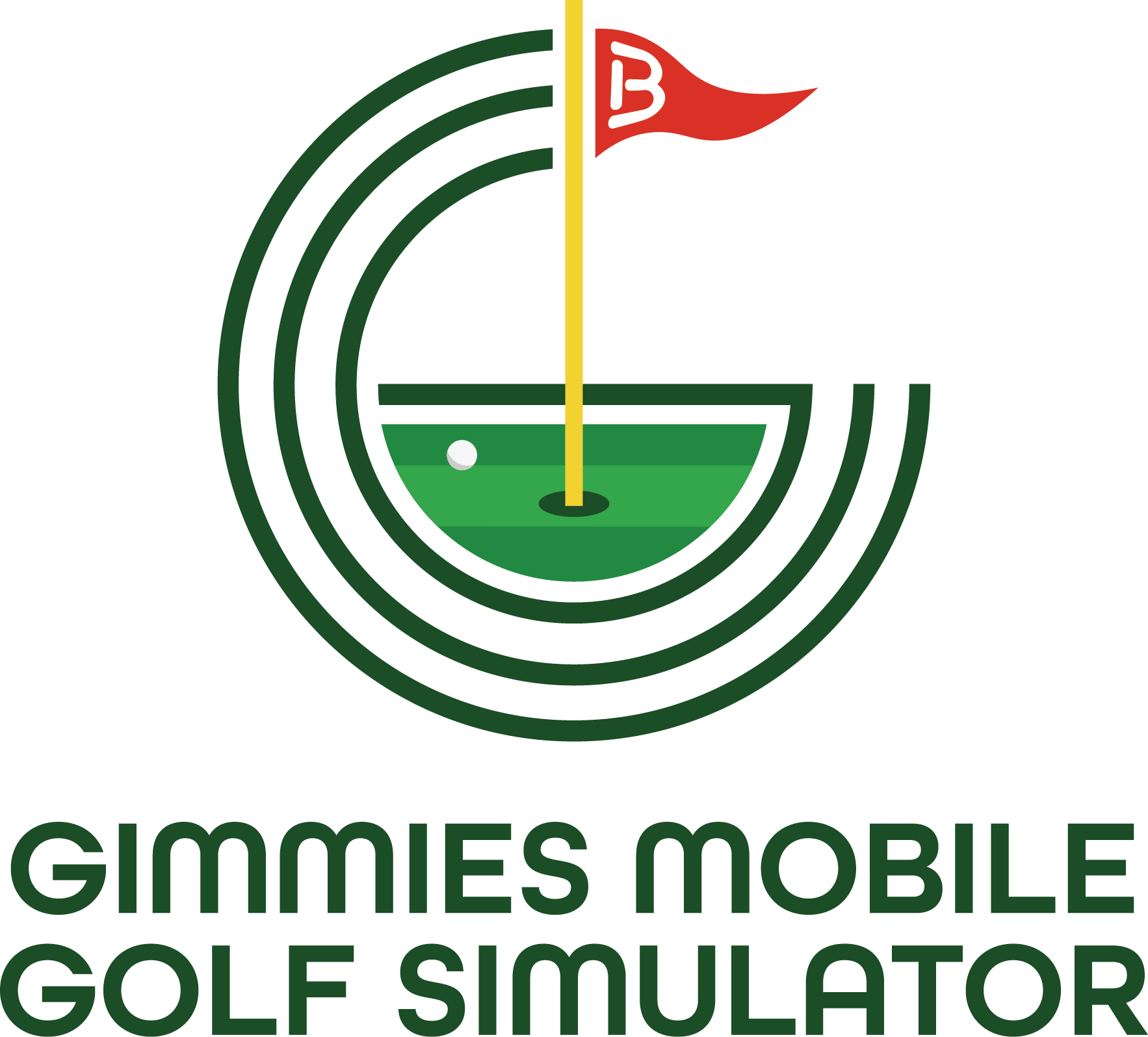 Gimmies Mobile Golf Simulator Logo
