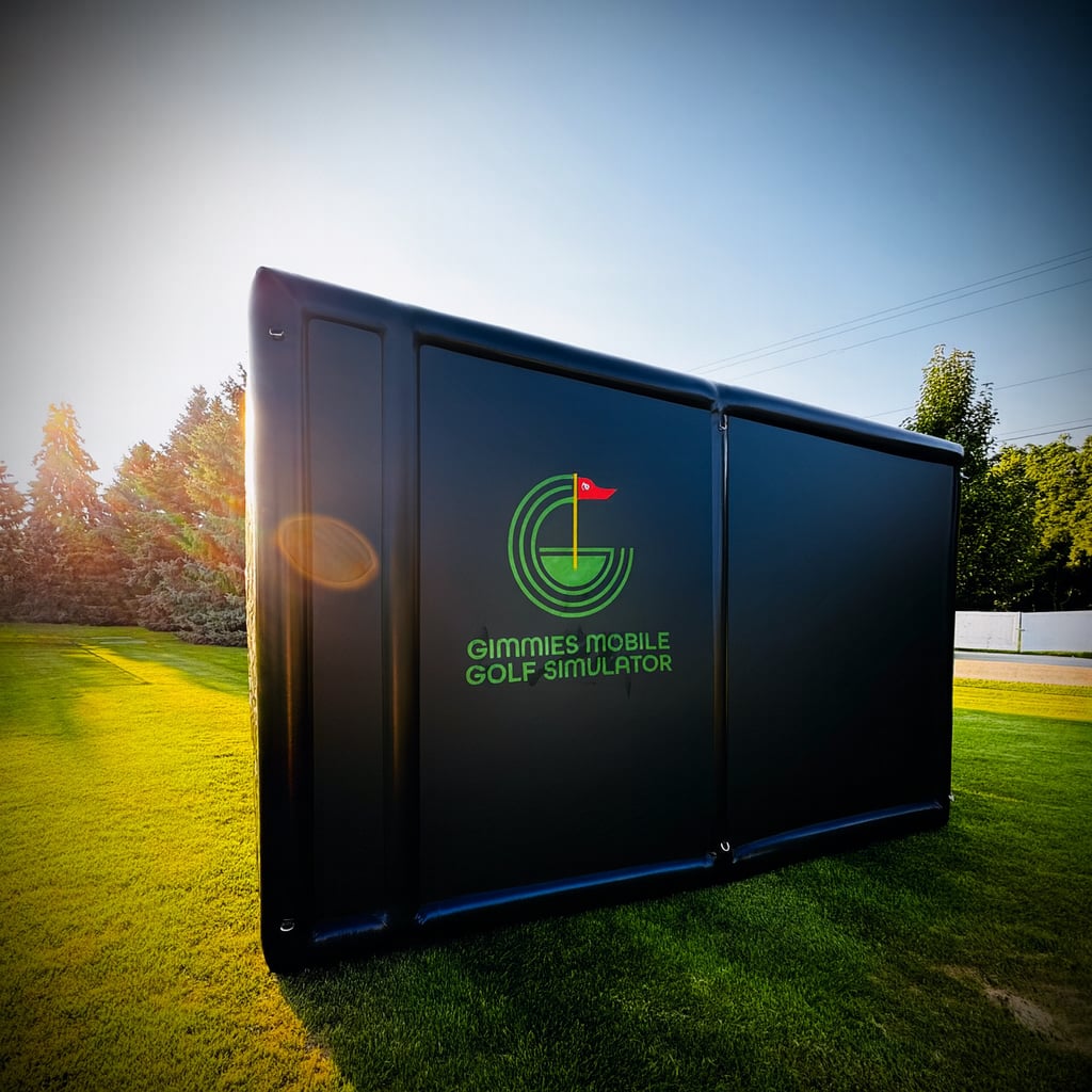 gimmies mobile golf wall